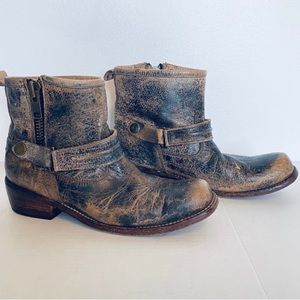 Bed Stu Cobbler Series Ankle Booties